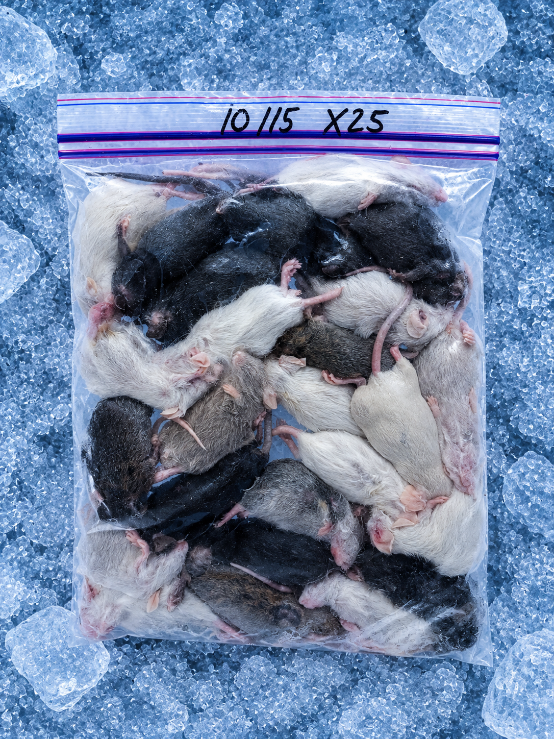 Souris 10/15g x 25